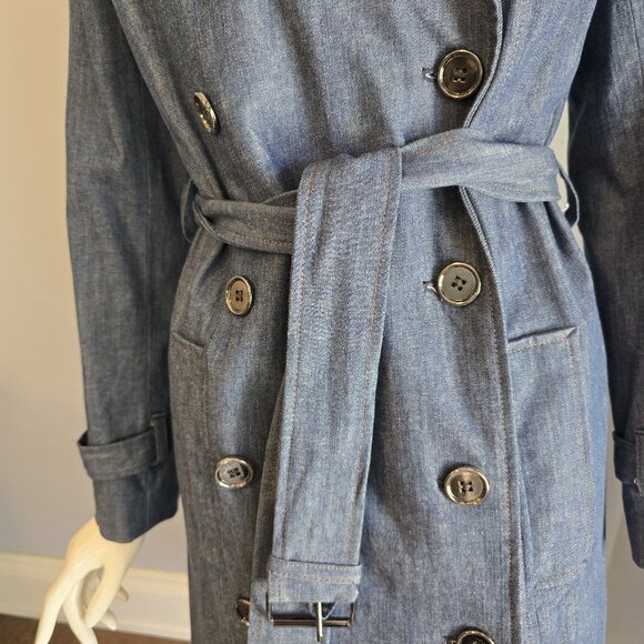 Joe Fresh Denim Trench - Picture 2 of 7